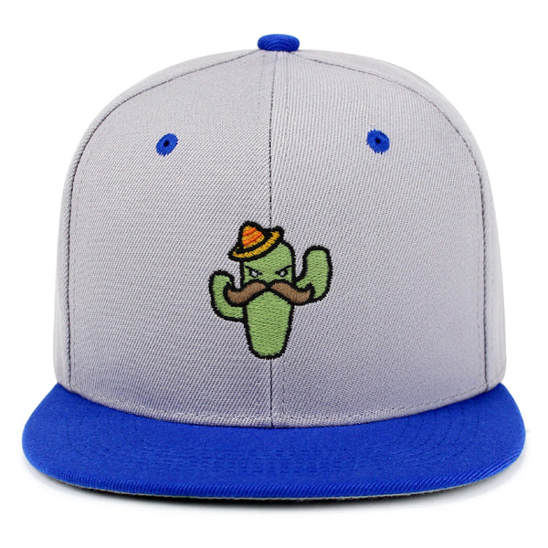 Cactus Snapback Hat Embroidered Hip-Hop Baseball Cap Cowboy Mexican American