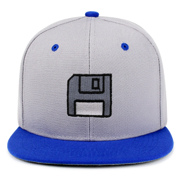 Disket Snapback Hat Embroidered Hip-Hop Baseball Cap Retro PC