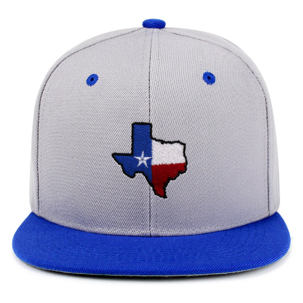 Texas Snapback Hat Embroidered Hip-Hop Baseball Cap Map Flag