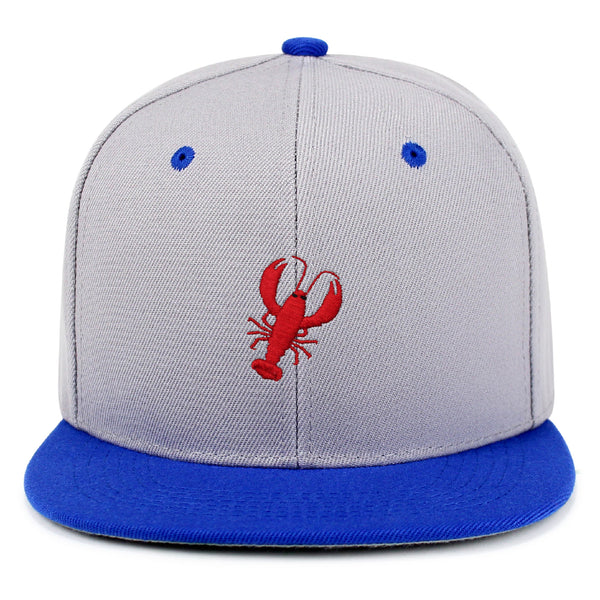 Lobster Snapback Hat Embroidered Hip-Hop Baseball Cap Seafood