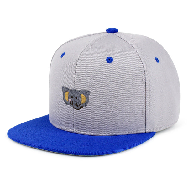 Elephant Snapback Hat Embroidered Hip-Hop Baseball Cap Zoo