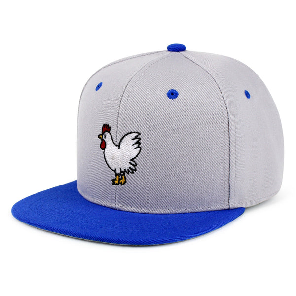 Chicken Snapback Hat Embroidered Hip-Hop Baseball Cap Chick Fried