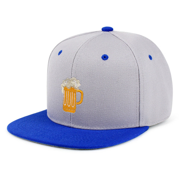 Beer Mug Snapback Hat Embroidered Hip-Hop Baseball Cap Party