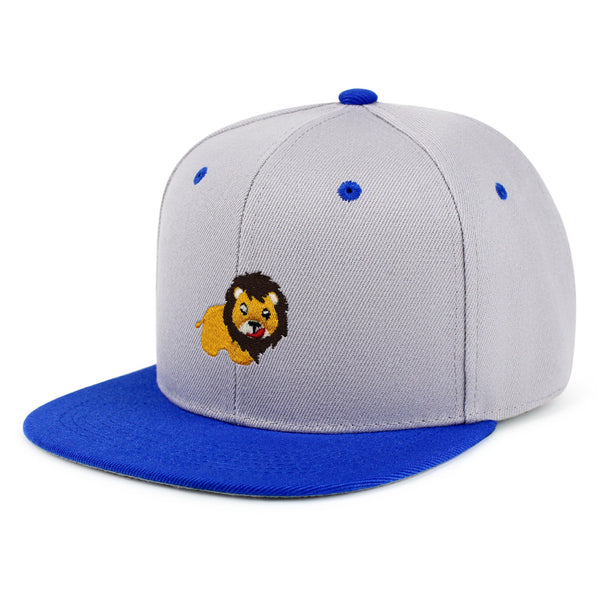 Lion Snapback Hat Embroidered Hip-Hop Baseball Cap Zoo King