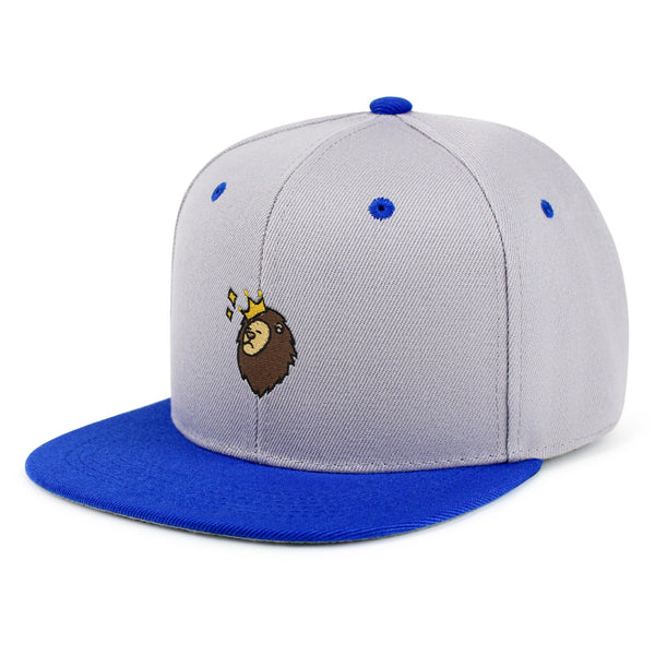 Lion Snapback Hat Embroidered Hip-Hop Baseball Cap Zoo King