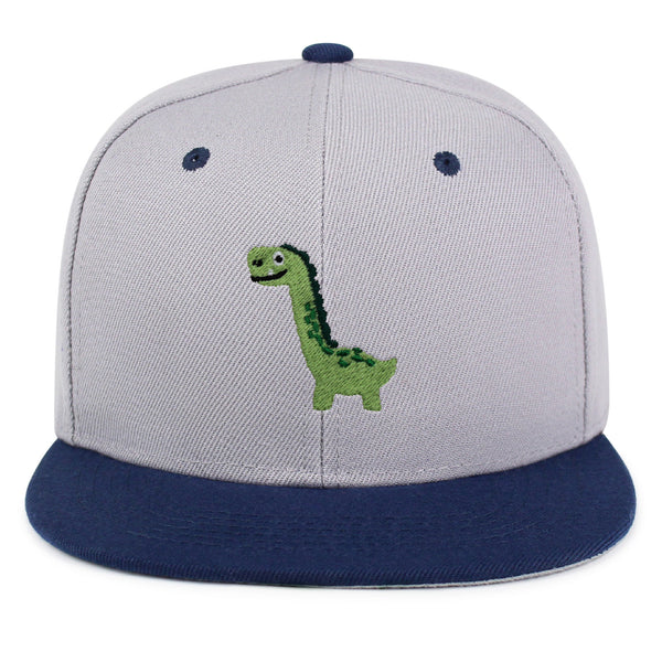 Apatosaurus Dinosaur Snapback Hat Embroidered Hip-Hop Baseball Cap  Kid Dino