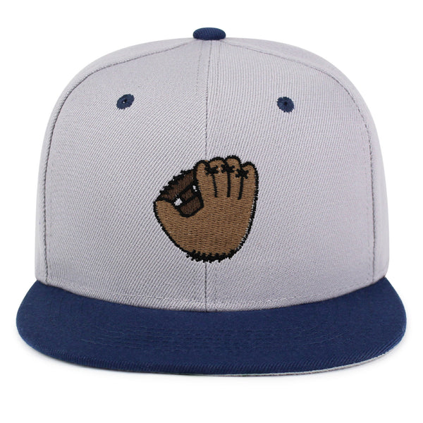 Baseball Glove Snapback Hat Embroidered Hip-Hop Baseball Cap Baseball Game Sports Fan