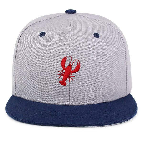 Lobster Snapback Hat Embroidered Hip-Hop Baseball Cap Seafood