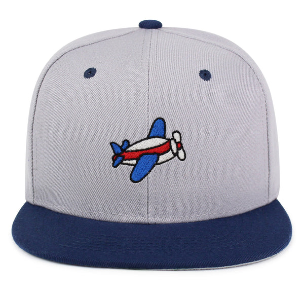 Prop Plane Snapback Hat Embroidered Hip-Hop Baseball Cap Cute