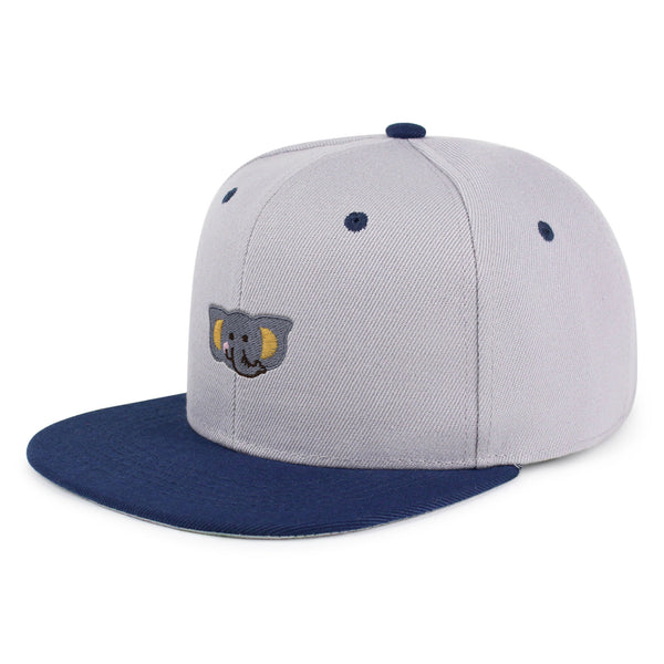 Elephant Snapback Hat Embroidered Hip-Hop Baseball Cap Zoo