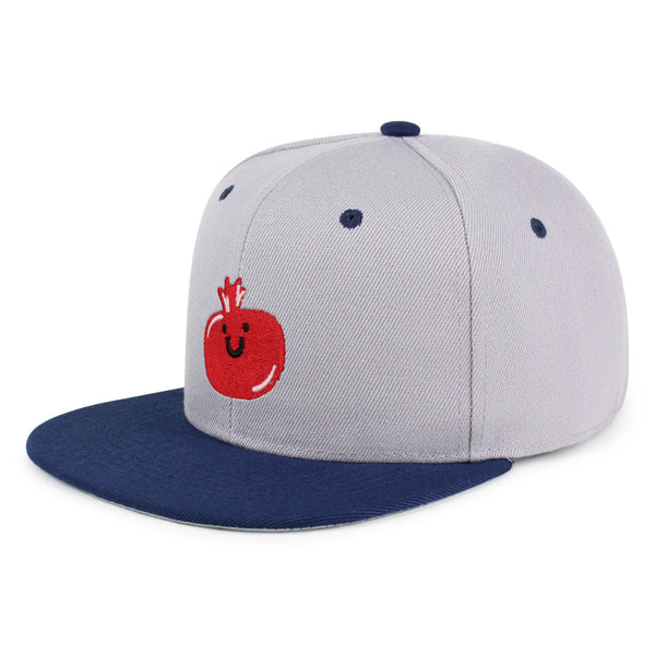 Pomegranate Snapback Hat Embroidered Hip-Hop Baseball Cap Fruit Grenade