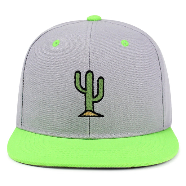 Cactus Snapback Hat Embroidered Hip-Hop Baseball Cap Desert Hot