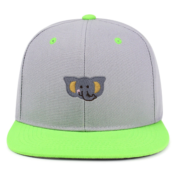 Elephant Snapback Hat Embroidered Hip-Hop Baseball Cap Zoo