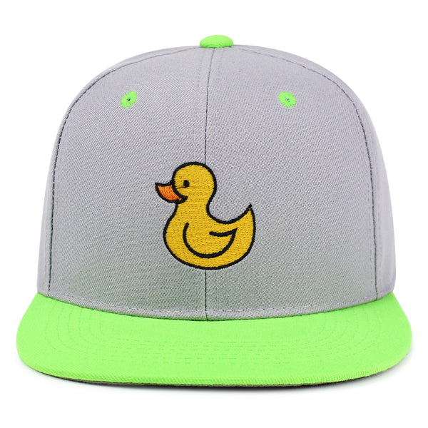 Duck Snapback Hat Embroidered Hip-Hop Baseball Cap Rubberduck Toy