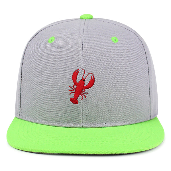 Lobster Snapback Hat Embroidered Hip-Hop Baseball Cap Seafood