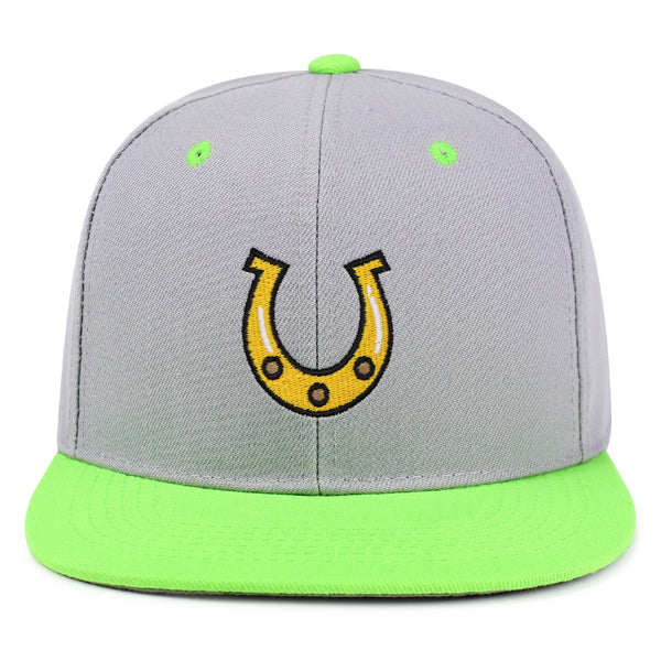 Horseshoe Snapback Hat Embroidered Hip-Hop Baseball Cap Cowboy