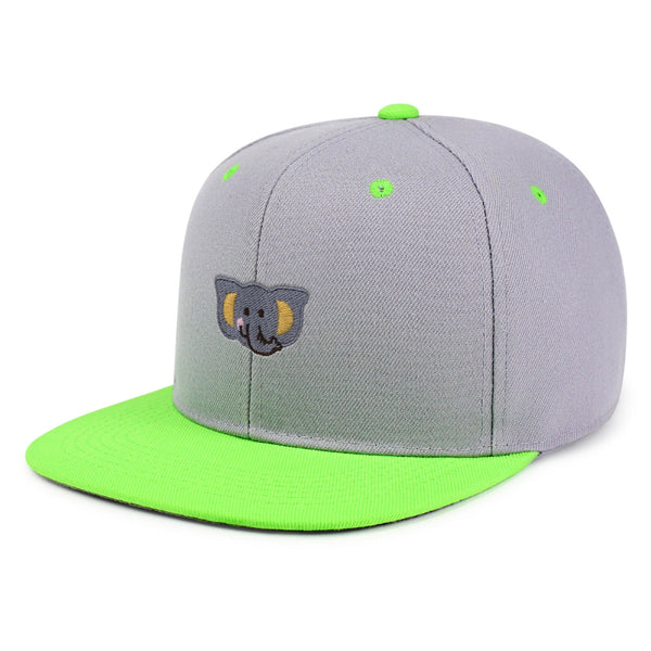 Elephant Snapback Hat Embroidered Hip-Hop Baseball Cap Zoo