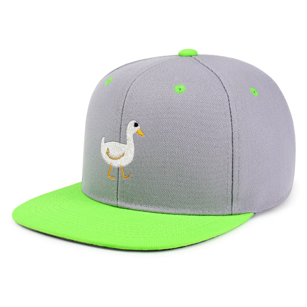 Duck Snapback Hat Embroidered Hip-Hop Baseball Cap Bird Lake