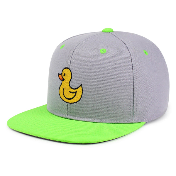 Duck Snapback Hat Embroidered Hip-Hop Baseball Cap Rubberduck Toy