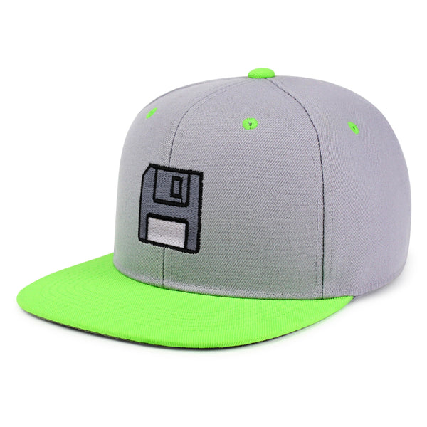 Disket Snapback Hat Embroidered Hip-Hop Baseball Cap Retro PC