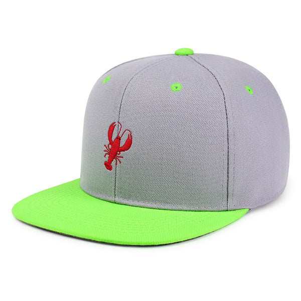 Lobster Snapback Hat Embroidered Hip-Hop Baseball Cap Seafood