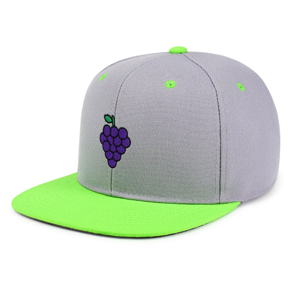 Grapes  Snapback Hat Embroidered Hip-Hop Baseball Cap Fruit