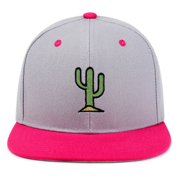 Cactus Snapback Hat Embroidered Hip-Hop Baseball Cap Desert Hot