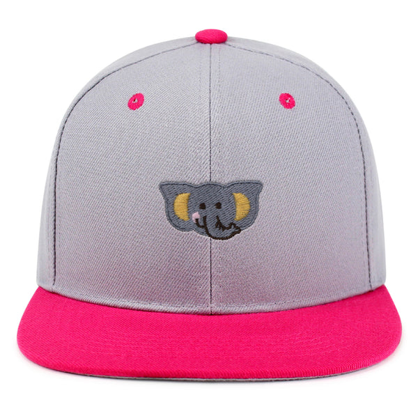 Elephant Snapback Hat Embroidered Hip-Hop Baseball Cap Zoo