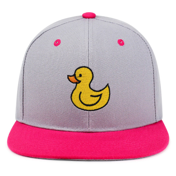 Duck Snapback Hat Embroidered Hip-Hop Baseball Cap Rubberduck Toy