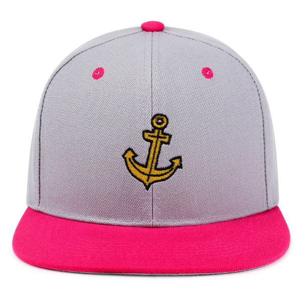 Anchor Snapback Hat Embroidered Hip-Hop Baseball Cap Boat Pirate