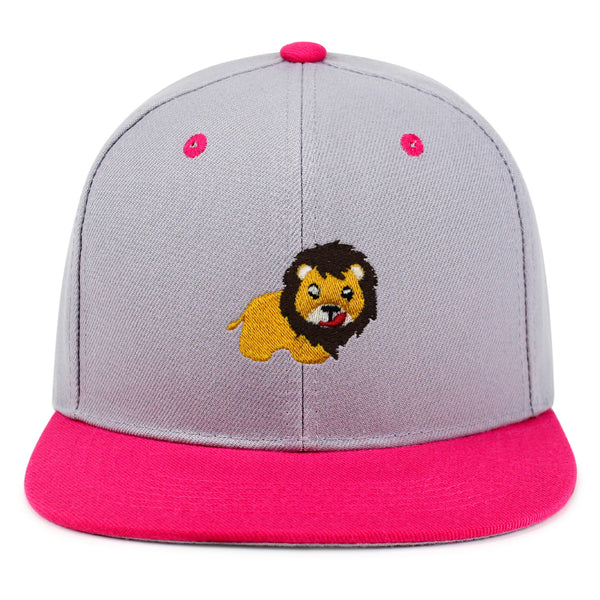 Lion Snapback Hat Embroidered Hip-Hop Baseball Cap Zoo King