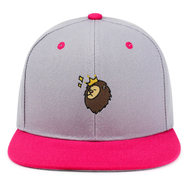 Lion Snapback Hat Embroidered Hip-Hop Baseball Cap Zoo King