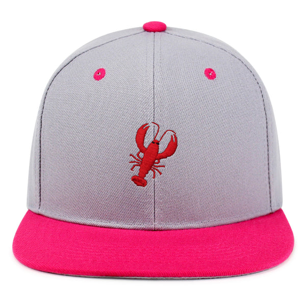 Lobster Snapback Hat Embroidered Hip-Hop Baseball Cap Seafood