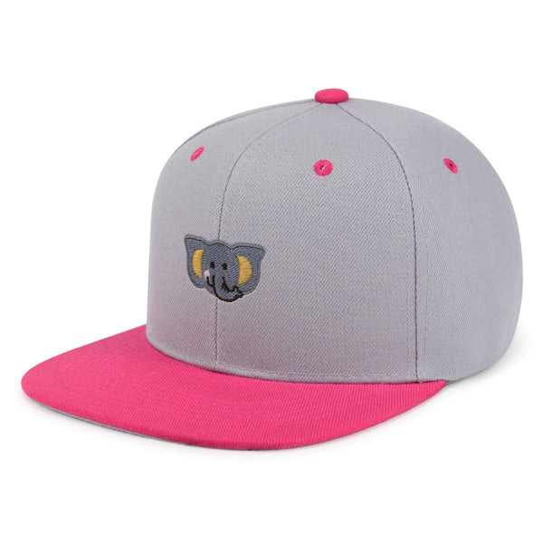 Elephant Snapback Hat Embroidered Hip-Hop Baseball Cap Zoo