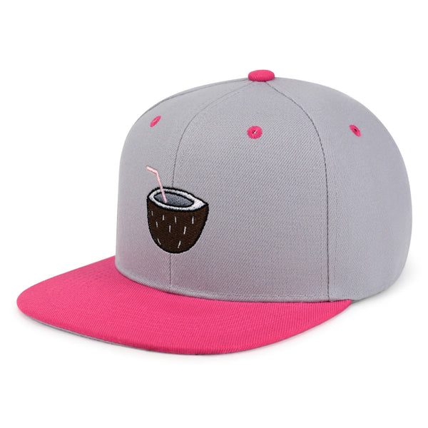 Coconut Snapback Hat Embroidered Hip-Hop Baseball Cap Juice Tree