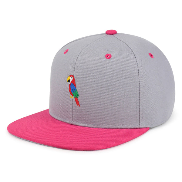 Parrot Snapback Hat Embroidered Hip-Hop Baseball Cap Bird Animal