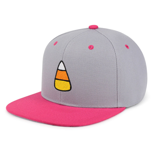 Candy Corn Snapback Hat Embroidered Hip-Hop Baseball Cap Snack Funny