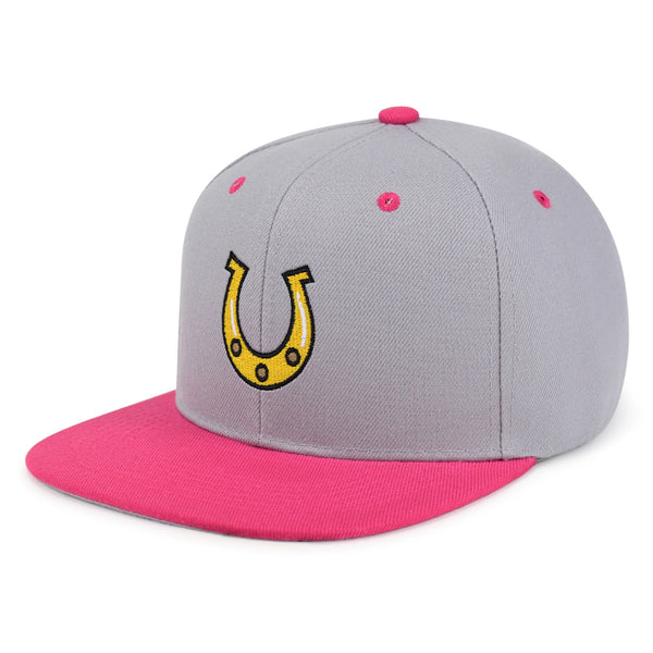 Horseshoe Snapback Hat Embroidered Hip-Hop Baseball Cap Cowboy