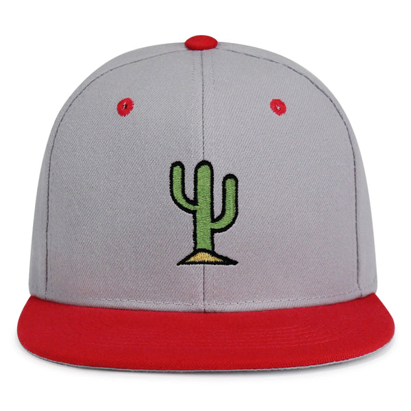 Cactus Snapback Hat Embroidered Hip-Hop Baseball Cap Desert Hot