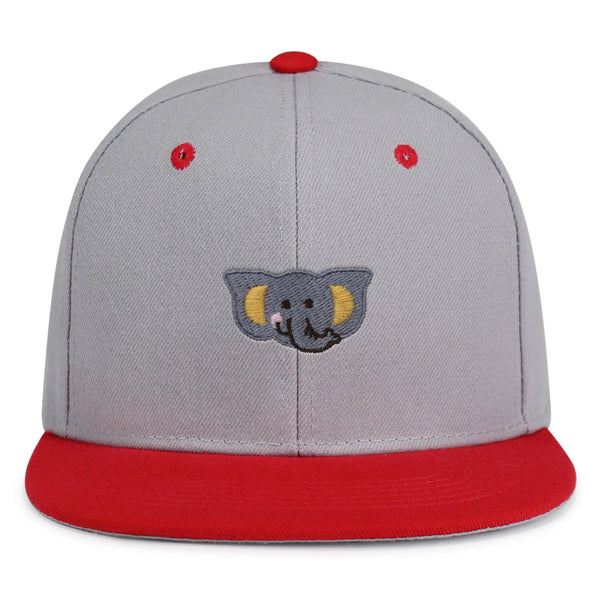 Elephant Snapback Hat Embroidered Hip-Hop Baseball Cap Zoo