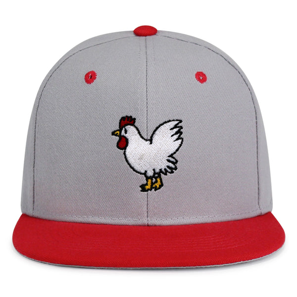 Chicken Snapback Hat Embroidered Hip-Hop Baseball Cap Chick Fried