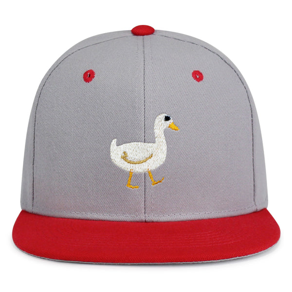 Duck Snapback Hat Embroidered Hip-Hop Baseball Cap Bird Lake