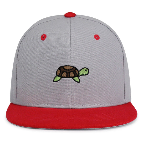 Turtle Snapback Hat Embroidered Hip-Hop Baseball Cap Zoo Animal