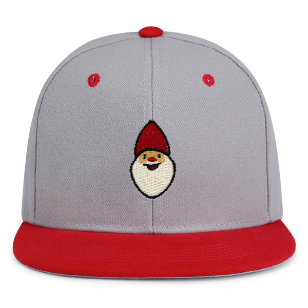 Gnome Snapback Hat Embroidered Hip-Hop Baseball Cap Santa Claus Statue