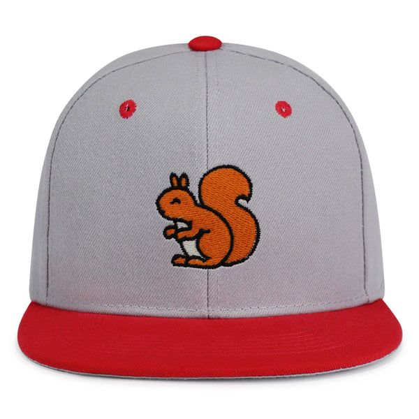Squirrel Snapback Hat Embroidered Hip-Hop Baseball Cap Hamster Chipmunks