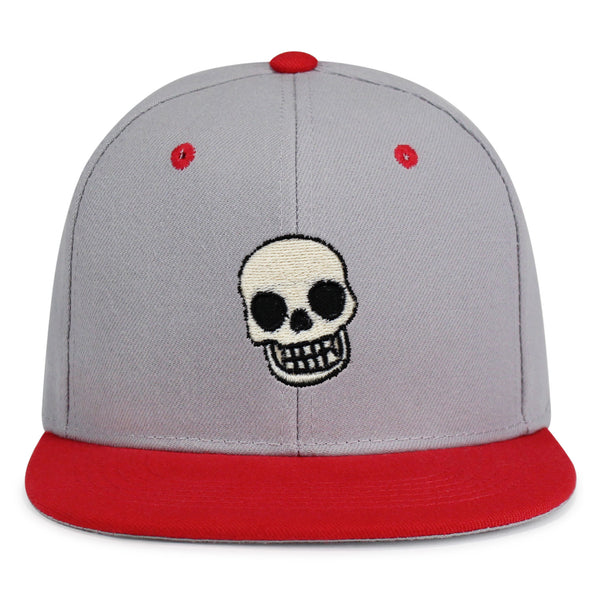 Skull Snapback Hat Embroidered Hip-Hop Baseball Cap Girly Halloween