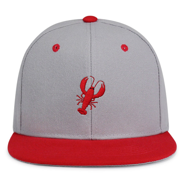 Lobster Snapback Hat Embroidered Hip-Hop Baseball Cap Seafood