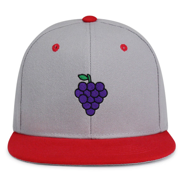 Grapes  Snapback Hat Embroidered Hip-Hop Baseball Cap Fruit