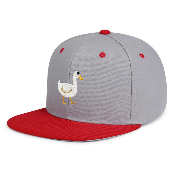 Duck Snapback Hat Embroidered Hip-Hop Baseball Cap Bird Lake