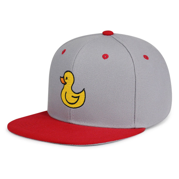 Duck Snapback Hat Embroidered Hip-Hop Baseball Cap Rubberduck Toy